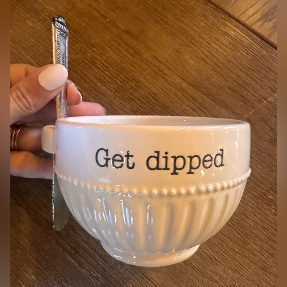 Mud Pie Dip bowl